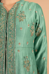 Block  Printed  Anarkali GownDSC08918