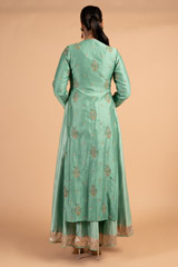 Block  Printed  Anarkali GownDSC08928