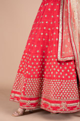 Red Bridal LehengaDSC07507