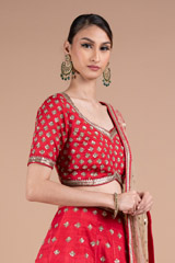 Red Bridal LehengaDSC07511