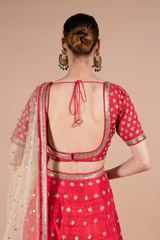 Red Bridal LehengaDSC07516