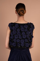 Blue High Low GownDSC07276