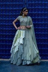 Earthy Ruffle Lehenga1018_video