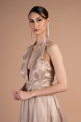 Draped Organza GownDSC07341