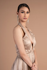 Draped Organza GownDSC07342