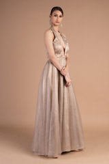 Draped Organza GownDSC07343