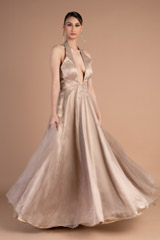Draped Organza GownDSC07344
