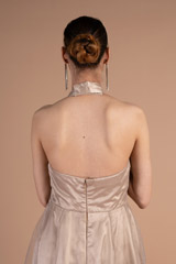 Draped Organza GownDSC07345