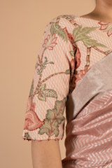 Gulabi Chanderi SareeDSC00849