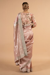 Gulabi Chanderi SareeDSC00853