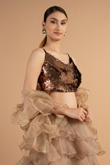 Ruffled Lehenga SetDSC00906