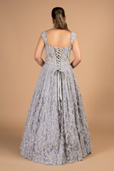 Grey Corset GownDSC08284