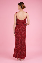 Red Beaded GownDSC05726