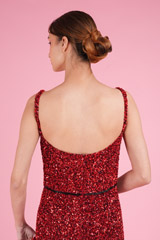 Red Beaded GownDSC05727