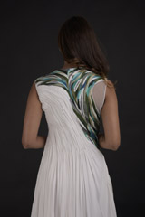 Sea Blue Wave Gown_DTR0543