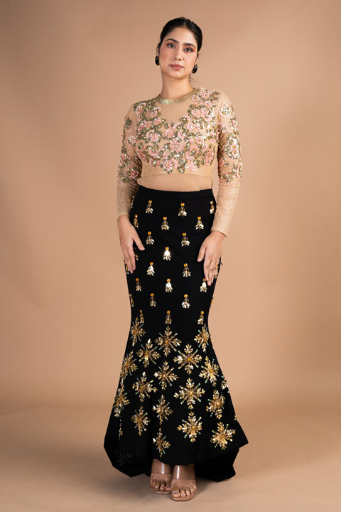 Mermaid Top Bottom Set