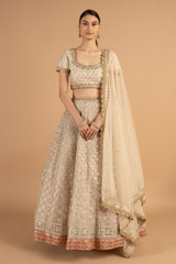 Gold Gota Patti Lehenga