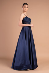 Royal Blue Embellished  GownDSC07226