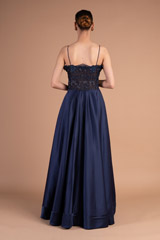 Royal Blue Embellished  GownDSC07238