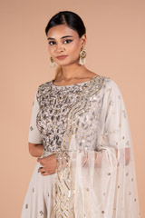 Grey Waves Butis LehengaDSC07662