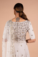 Grey Waves Butis LehengaDSC07667