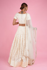 Ivory Rose LehengaDSC07004