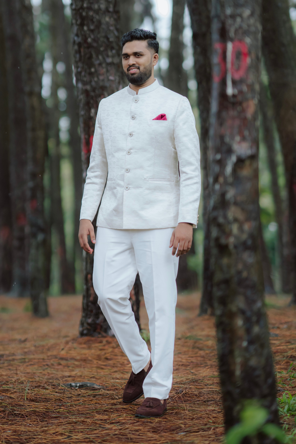 Ivory Jodhpuri Set