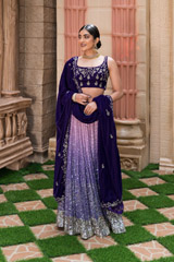 Purple Ombre Katdana Lehenga_DSC4485-Edit