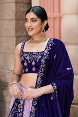 Purple Ombre Katdana Lehenga_DSC4516-Edit