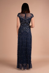 Blue Embroidery  GownDSC07119