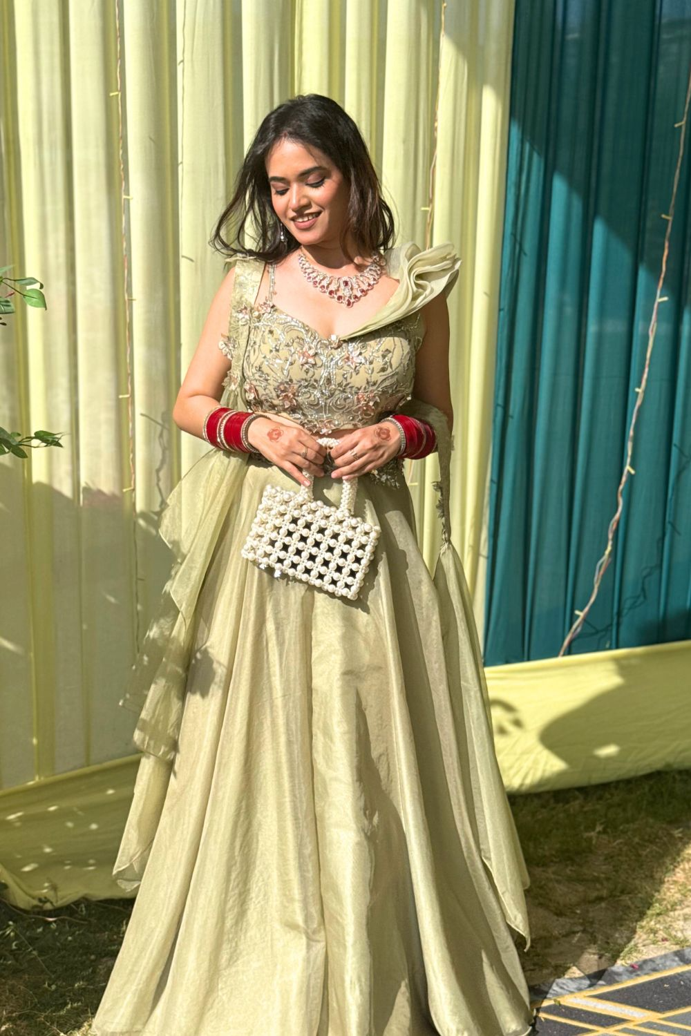 Mint Green Lehenga2
