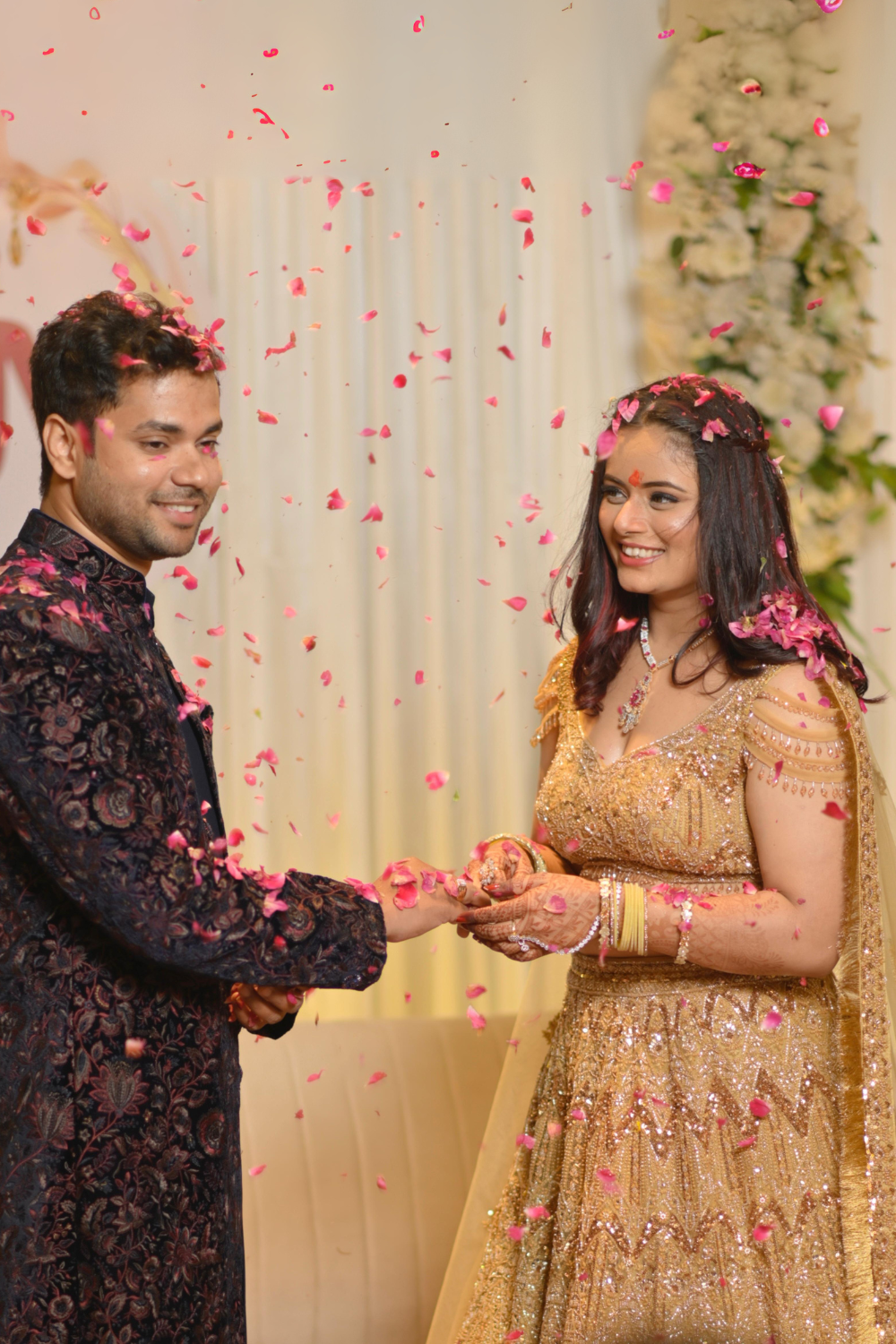 Golden Yellow Lehenga With Heavy Embellishment2