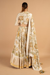 Ivory And Yellow Lehenga SetDSC01275