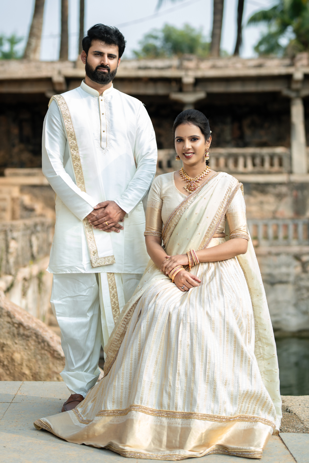 Ivory Grace Festive Lehenga Set1