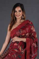 Bhura Chanderi SareeIMG_4030