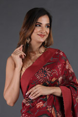 Bhura Chanderi SareeIMG_4033