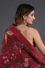 Bhura Chanderi SareeIMG_4046