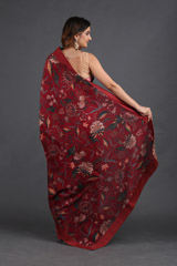 Bhura Chanderi SareeIMG_4048