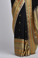 Black Silk Saree_DSC5452
