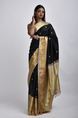 Black Silk Saree_DSC5455