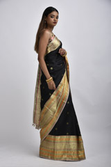 Black Silk Saree_DSC5460