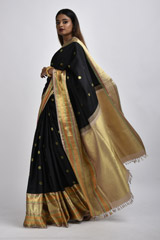 Black Silk Saree_DSC5465