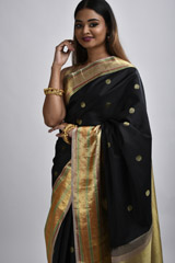 Black Silk Saree_DSC5471