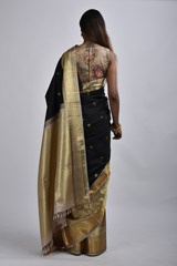 Black Silk Saree_DSC5479