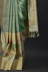 Mint Green Silk Saree_DSC5401