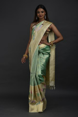 Mint Green Silk Saree_DSC5404