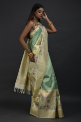 Mint Green Silk Saree_DSC5408