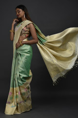 Mint Green Silk Saree_DSC5413