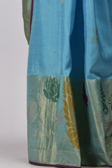 Light Blue Silk Saree_DSC4545