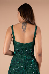 Emerald Strapped GownDSC09234